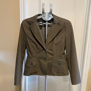 Classic Brown/green Women's Blazer